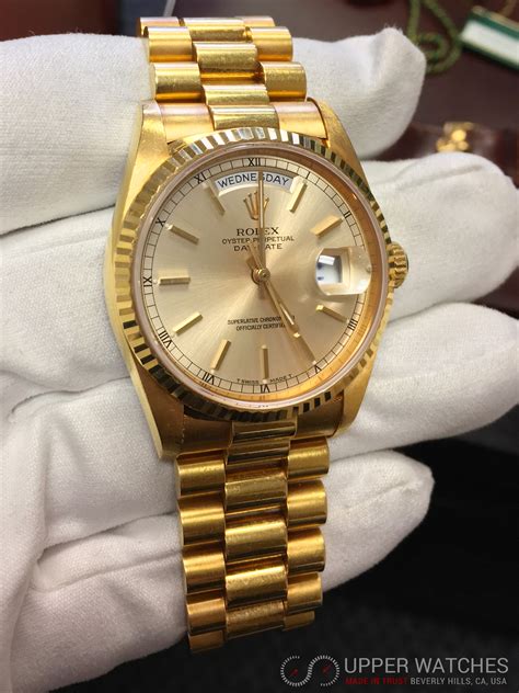 gold day date rolex for sale